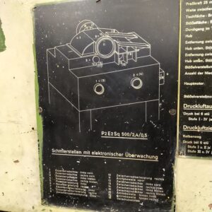 プレス機 Schuler P2E2Sq 500/2.4/0.5 - 500 トン (写真 5)