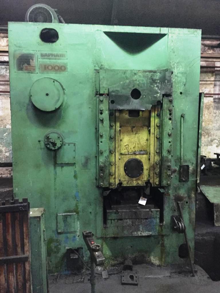 ナックルジョイントプレス Barnaul KB8340 B - 1000 トン