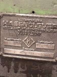 水平鍛造機 Hasenclever WSHK 250 - 250 トン (写真 9)