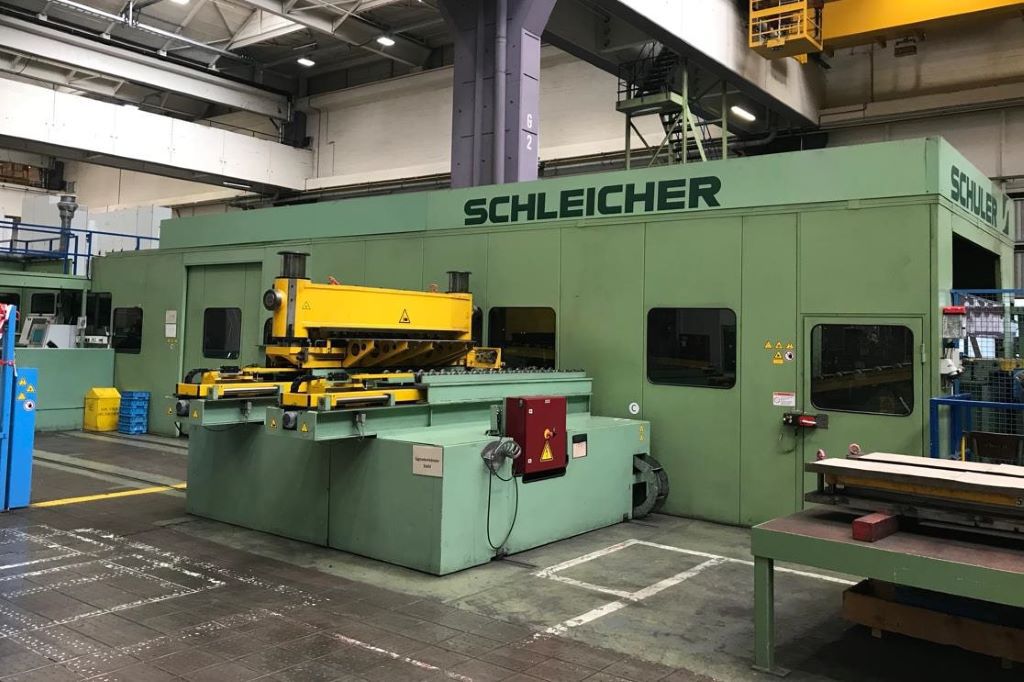 Blanking coil line Schleicher CTL 4.090 - ...