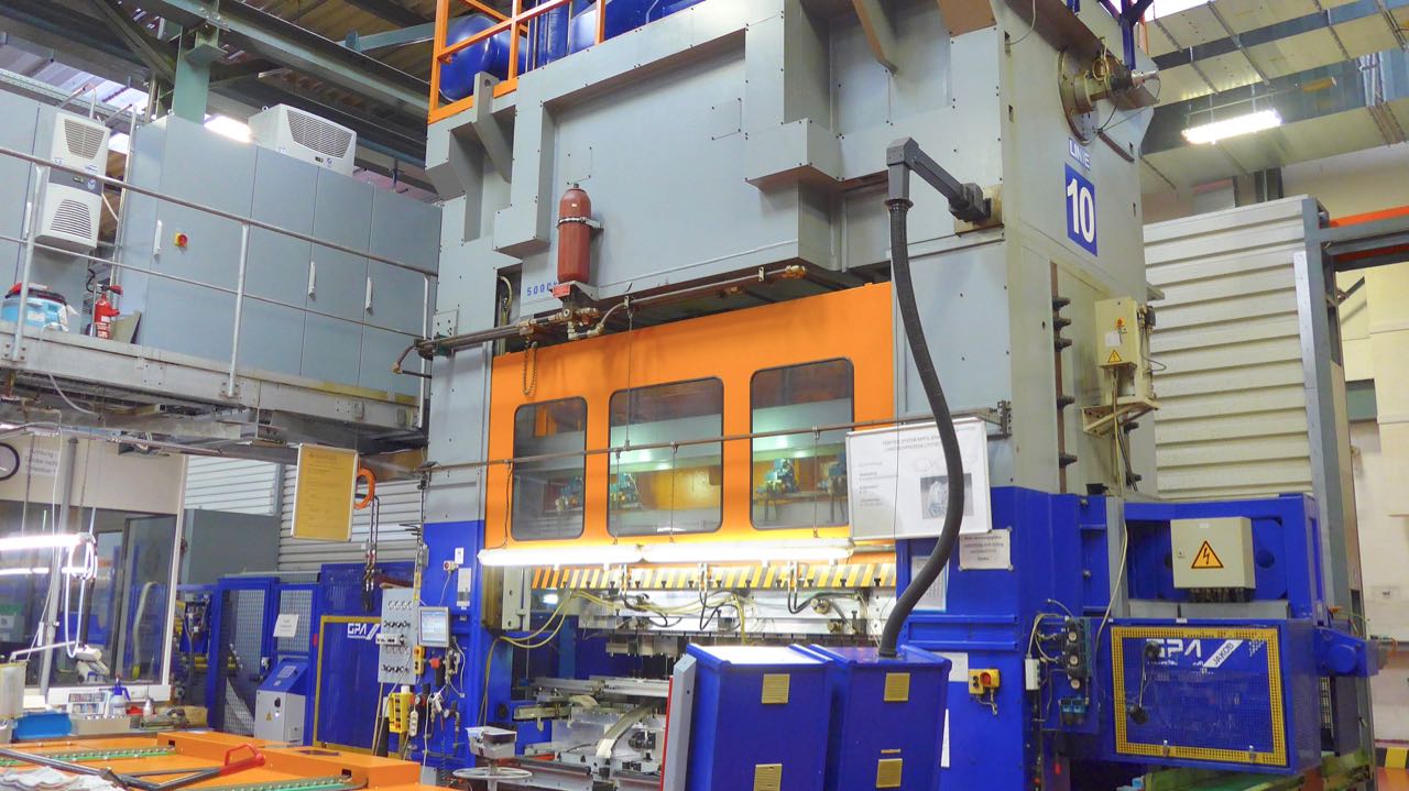 プレス機 Kaiser KSTU ZA 5000 / 35 PK - 630 トン