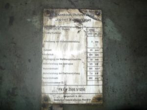 熱間鍛造プレス Erfurt PKXW 2500.1/1250 - 2500 トン (写真 2)