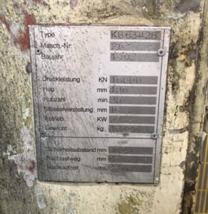 ナックルジョイントプレス Barnaul KB8342 B - 1600 トン (写真 15)