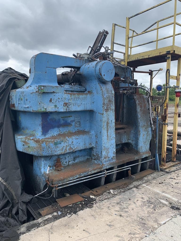 水平鍛造機 National 6FM - 1200 トン