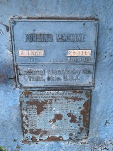 水平鍛造機 National 6FM - 1200 トン (写真 14)