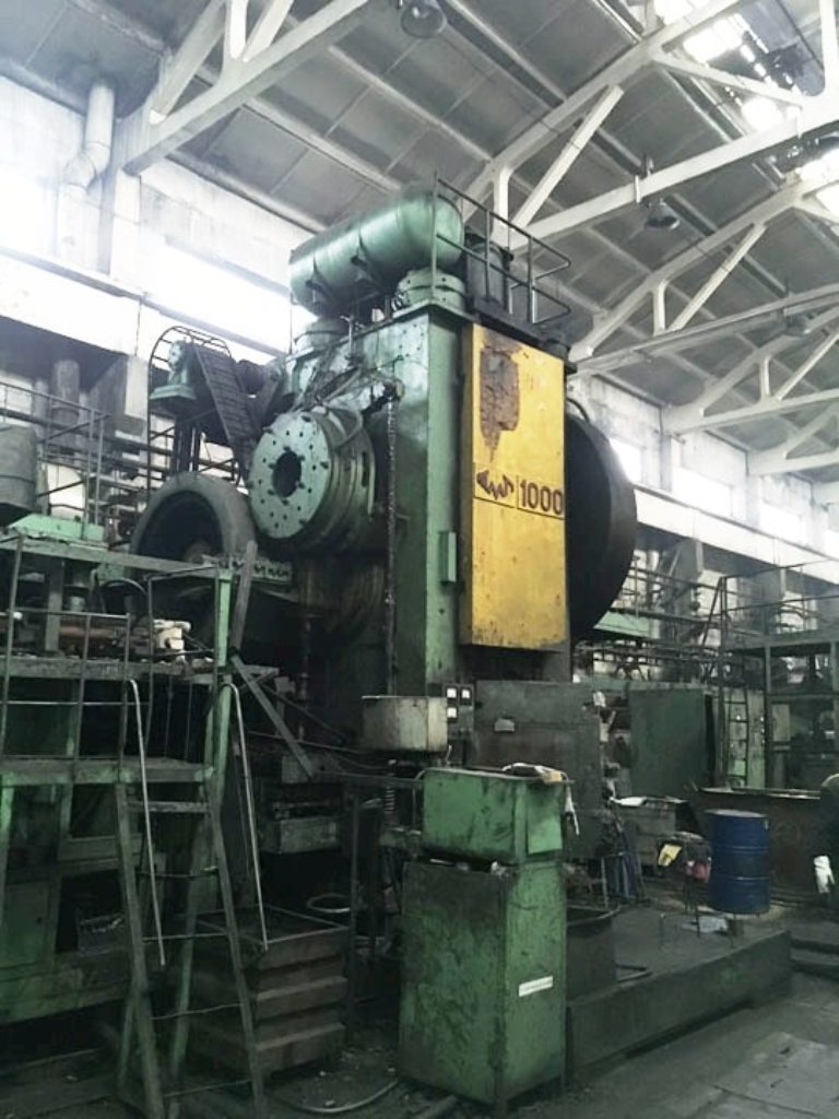 熱間鍛造プレス TMP Voronezh AKKG8040 - 1000 トン