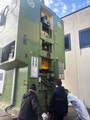 ナックルジョイントプレス Kieserling KKPR 2000/1000 - 2000 トン (写真 9)