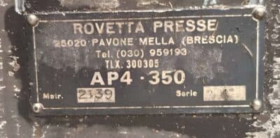 熱間鍛造プレス Mecolpress SEO 35 - 350 トン (写真 9)