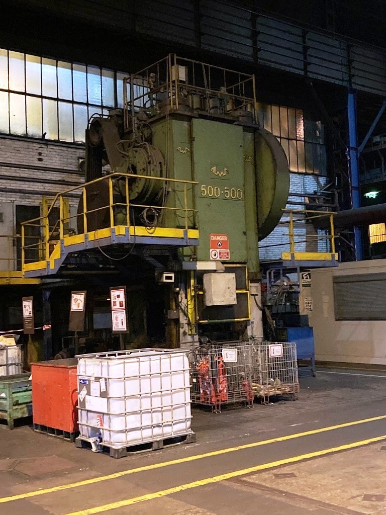 熱間鍛造プレス TMP Voronezh K8837 / AKK8837.01 - 500 トン
