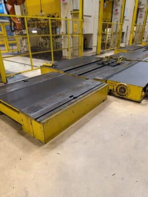 Stamping press line Fritz Muller 6P/5200 - 5200 トン (写真 2)