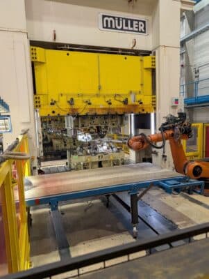 Stamping press line Fritz Muller 6P/5200 - 5200 トン (写真 14)