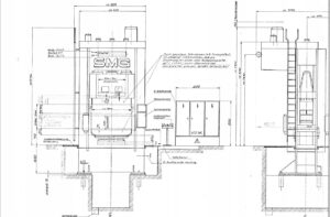 油圧プレス SMG HPU 1000-1800/1150 - 1000 トン (写真 1)