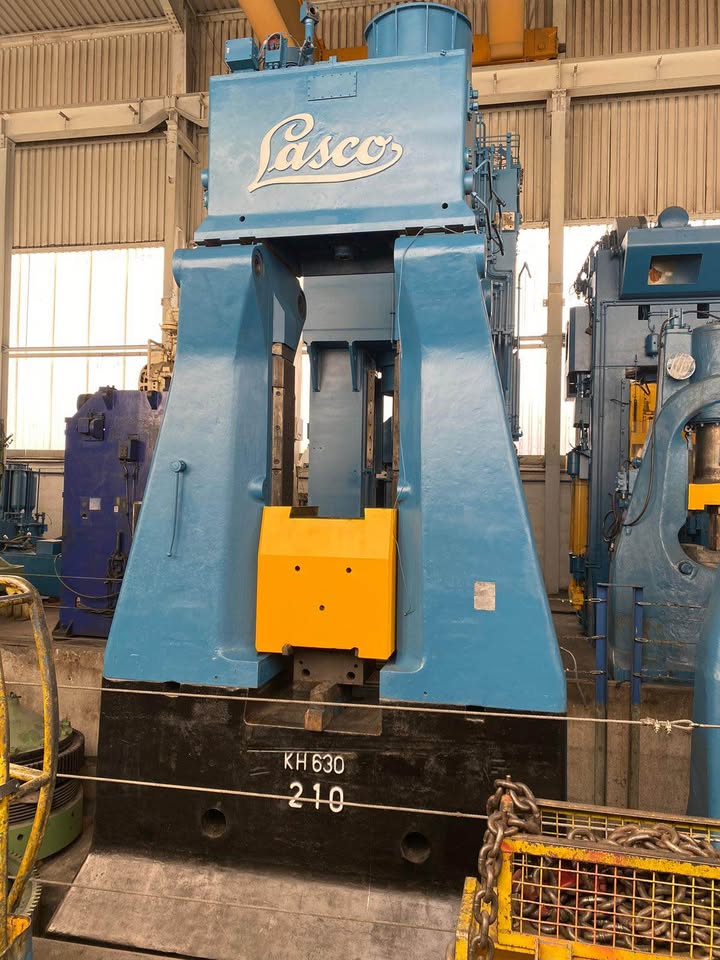 油圧鍛造ハンマー Lasco KH 630 - 6300 kgm